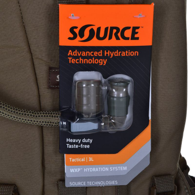 Çantë ujëpije Source Tactical 3L Hydration Pack, 3L, me tub pirje, ngjyrë coyote