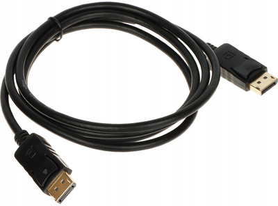 Kabllo DisplayPort CABLE DP-1.8M, 1.8 m, 4K UHD, e zezë