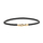 Byzyzlyk për meshkuj Daniel Wellington sDW0408, i zi