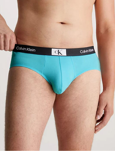 Set mbathje për meshkuj Calvin Klein, të zeza/të kaltra/të hirta, 3 palë