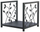 Mbajtës druve Urban Outdoor H190 B, metal, dekor me gjethe, i zi