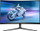 Monitor gaming Philips Evnia 32M2C5500W, 32", 240Hz, i bardhë