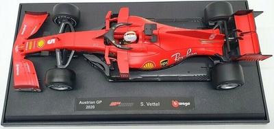 Model makine Bburago Ferrari SF1000 Vettel 2020, shkallë 1:18, i kuq