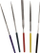 Set lima diamanti Vallejo VALT03004, 100mm, 5 copë