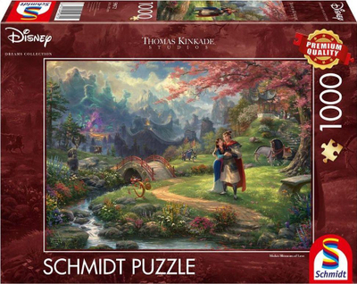 Puzzle Schmidt Disney Dreams Mulan Blossoms of Love, 1000 pjesë, shumëngjyrësh