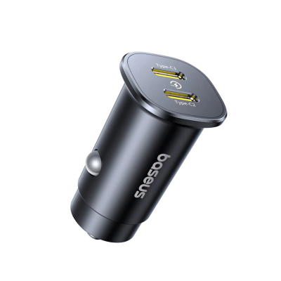 Karikues makine Baseus, 30W, 2x USB Type C, i zi