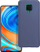 Futrollë MATT për Xiaomi Redmi Note 9 Pro, TPU, mat, blu