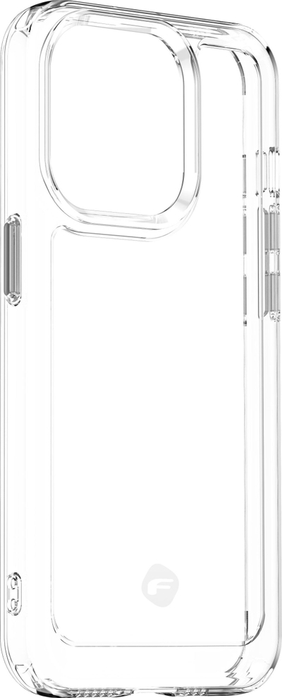Kllëf telefoni Forcell F-PROTECT për iPhone 14 Pro, rezistent ndaj goditjeve, mbështetje karikim wireless, transparent