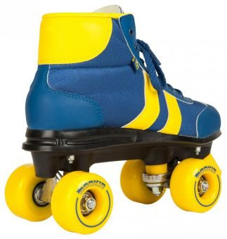 Patina Rookie Rollerskates Retro V2, madhësia EU 38, rrjetë e frymëmarrshme, shumëngjyrëshe