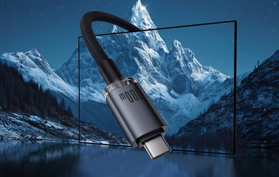 USB Ц кабел Baseus USB3.2, 20Gbps, 100W, црн