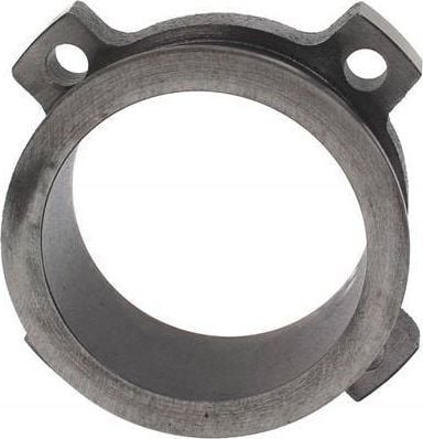 Flanxhë downpipe TurboWorks T03, 4 bulona, 3" V-Band, gri