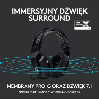 Set gaming Logitech G733 Lightspeed edhe G PRO X SuperLight 2, pa kabllo, USB, të zinj