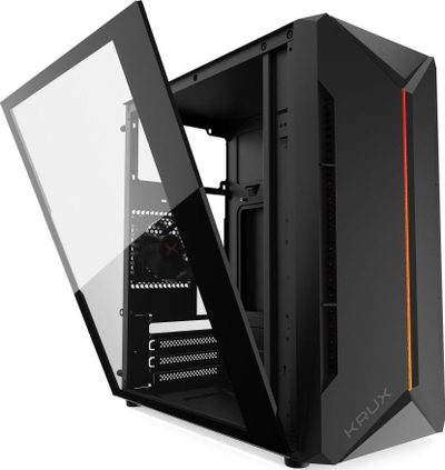 Куќиште за компјутер Krux Astro ARGB, Midi Tower