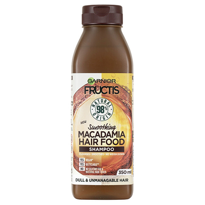 Shampo për flokë Garnier Fructis Smoothing Macadamia, 350 ml