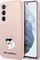 Kapak telefoni Karl Lagerfeld KLHCS23SSNCHBCP, për Samsung Galaxy S23, silikon, Choupette, rozë
