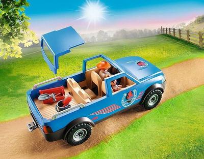 Set lodër Playmobil Country Mobile Farrier 70518, 51 pjesë, me dritë, shumëngjyrësh