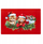 Napen tryeze Sweeties Christmas, 28.5 x 44 cm, poliestër, i kuq