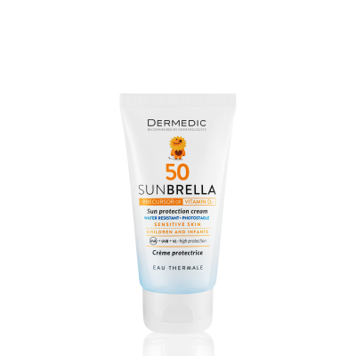 Krem mbrojtës për bebe dhe fëmijë Dermedic SUNBRELLA SPF50, 50ml