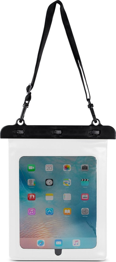 Etui universale tablet Waterproof PVC, 280x210 mm, që s’e kap uji, e bardhë