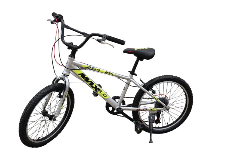 Bicikletë MAX BIKE 20" RS-1 NICKEL