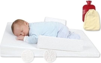 Dyshek bebe Matex MT0102, me shishe uji t’nxehtë, krem
