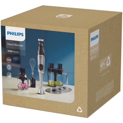 Blender dore Philips Series 5000 HR2685/00, 1200W, inoks