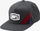 Kapele 100% CORNERSTONE Snapback, unisex, e rregullueshme, gri e errët