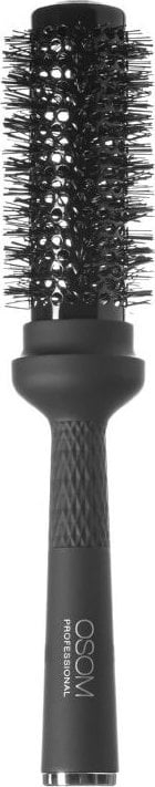 Furçë rrumullake flokësh OSOM Professional OSOM01408, 33 mm, trup qeramik, me qime najloni