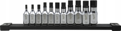 Set çelësash goditës Hikoki, 11 copë, 3/8", profil gjashtëkëndor