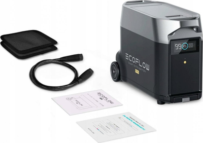 Bateri shtesë EcoFlow Delta Pro Smart Extra Battery, 3600Wh, për stacion energjie portabël, e zezë