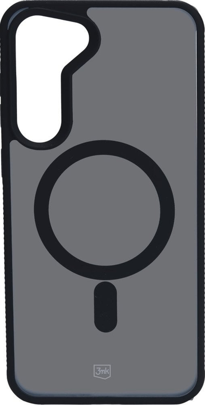 Калјоф за телефон 3MK Smoke MagCase, за Samsung Galaxy S24 Plus, компатибилен со MagSafe, во чадеста боја
