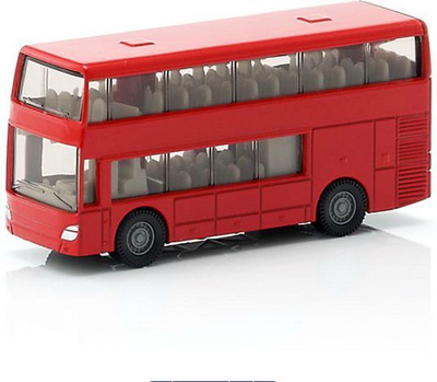 Lodër Siku Autobus Turistik, 4+, e kuqe