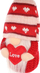 Figurinë dekorative Saska Garden Gnome With Heart Love, 19 cm, për Shën Valentin