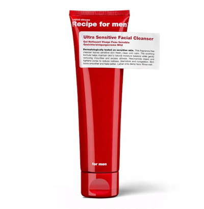 Pastrues fytyre Recipe for Men Ultra Sensitive, 100 ml, pa aromë