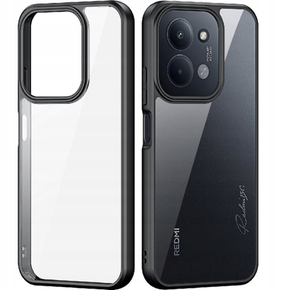 Maskë telefoni DUX DUCIS Aimo, për Xiaomi Redmi 15C 4G 5G dhe Poco C85, PC TPU, e zezë