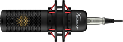 Mikrofon kondensator HyperX ProCast 699Z0AA, XLR, me shock mount dhe pop filter, i zi
