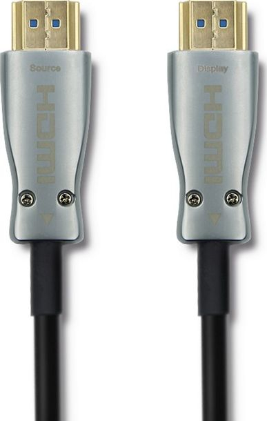 Kabllo HDMI Qoltec v2.0, AOC, 30m, e zezë