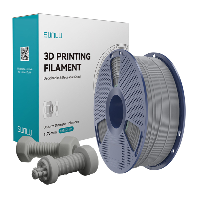 Filament 3D Sunlu High Speed ABS, 1.75mm, gri