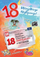 Kartolinë ditlindje LTK Birthday Card 18, formati B6, për 18 vjet