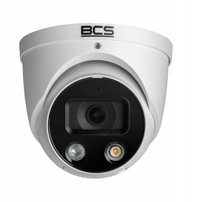 Kamerë dome IP BCS-L EIP55FCR3L3 Ai1, 5Mpx, NightColor, e bardhë