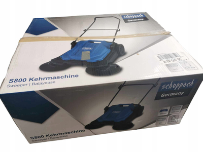 Fshesë dore Scheppach S800, gjerësi 650 mm, depo 20 L, blu