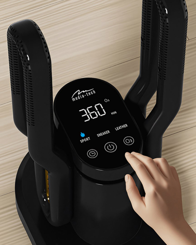 Tharëse këpucësh Media-tech Shoe Dryer Pro+ MT6539, dezinfektim me ozon, ekran digjital, e zezë