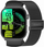 Ora inteligjente Gravity GT28-1, ekran 1.3", Bluetooth, rrip gome i zi 22mm