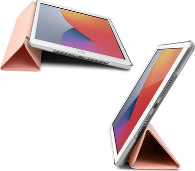 Këllëf folio Laut Huex për iPad 10.2", me mbajtës Pencil, rozë