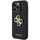 Mbulesë telefoni Guess GUHCP15LPSP4LGK për iPhone 15 Pro 6.1", lëkurë eko, e zezë
