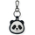 Mbajtëse Nimmy Big Eyed Pet 2.0 Panda për AirTag, me karabinë, e zezë e bardhë