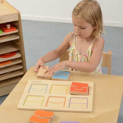Puzzle druri Masterkidz Shape, 12 copa, për zhvillim motorik, shumëngjyrësh