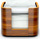 Dispenser pecetash Tork Image Line Xpressnap N10, për tavolinë, dru walnut, kafe
