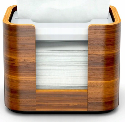 Dispenser pecetash Tork Image Line Xpressnap N10, për tavolinë, dru walnut, kafe