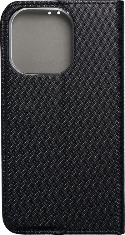 Këllëf telefoni Futera Magnet për iPhone 14 Pro, tip libër, me stand, i zi